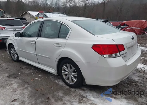 2012 Subaru Legacy 2.5I from USA, damaged, VIN 4S3BMBA6XC3036681